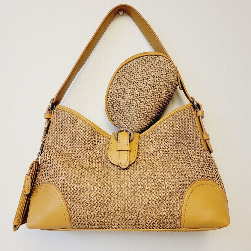 Croft & Barrow Tote/Shoulder  Purse With Clutch And Mini Wallet